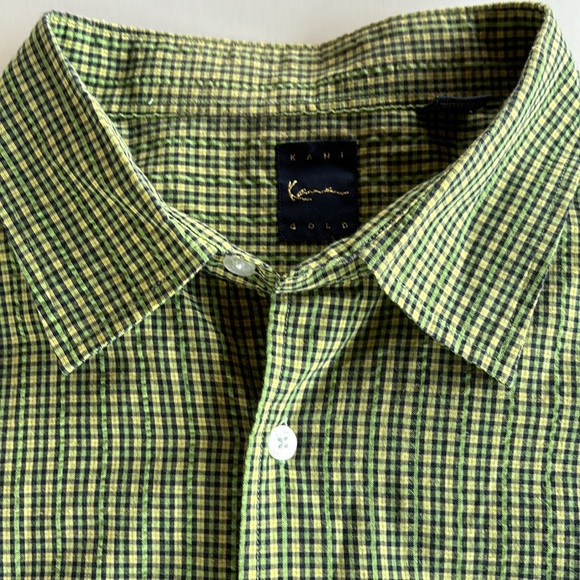 KANI Gold brand short sleeve button up - Picture 2 of 6